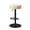 Beige_A, variant on Adjustable Bar Stools,Backless Kitchen Counter Height Chair for Dining Room,Round Leather Seat Cushion 360° Swivel Island Breakfast Stool