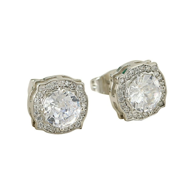 Hearth & Gear European And Fashion Earrings For Women Light Square High Grade Shiny Zircon Earrings Versatile Earrings Rose Earrings Hoop Earring Hoop Earrings Ear Rings Set Earrings Earrings with