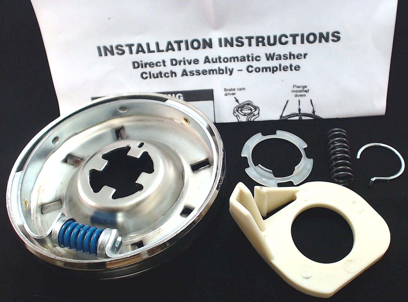 NEW 3350115 FITS WHIRLPOOL ROPER KENMORE WASHER COMPLETE CLUTCH ASSEMBLY KIT NEW 3350115 FITS WHIRLPOOL ROPER KENMORE WASHER COMPLETE CLUTCH ASSEMBLY KIT