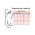 thumbnail image 7 of BLISSFUL STEP T Strap Heels Floral Embroidered Block Heel Sandals for Women White (Size 9.5), 7 of 7