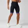 thumbnail image 2 of Pantalones cortos deportivos elásticos de cintura alta para correr y levantar caderas, de nylon, para hombre., 2 of 7