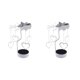 thumbnail image 2 of Advancent Spinning Metal Carrusel Tea Light Candle Holder Stand Light Decoración Navidad Type2 NO2 Advancent CBP085934, 2 of 5