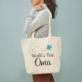 thumbnail image 4 of CafePress - Oma (World's Best) Tote Bag - Unisex Canvas Tote Bag, Beige, 1-Piece, 4 of 8