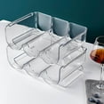 thumbnail image 4 of 2Pcs Liquor Bottle Stand Display for Home Pantry Countertops 2pcs 3 Grid, 4 of 8