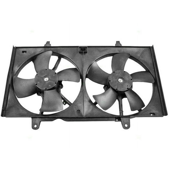 Radiator Fan Assembly - Compatible with 2004 - 2008 Nissan Maxima 2005 2006 2007