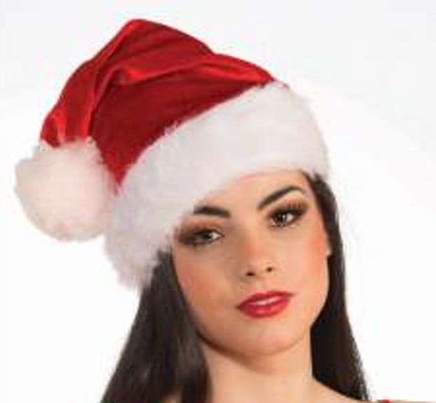 adult santa hat