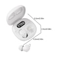 thumbnail image 3 of Wireless Bluetooth Earbuds 5.3 In-Ear, LED Battery Display, Low Latency, HD Call, Stereo Sound, Touch Control, Lightweight Comfort, Office, Sports, Travel, Daily Use, 3 of 6