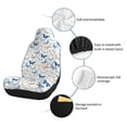 thumbnail image 6 of Salouo Butterfly Pattern Car Seat Covers,Universal Car Seat Protectors Easy to Install Car Cover Car Accessories Auto/rucks/Van/SUV-1, 6 of 9
