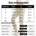 thumbnail image 3 of Gym Leggings with Pockets for Women Stretch Active Yoga Pants Compression Tummy Control Leggings Buttery Soft Tights Wine 2XL, 3 of 6