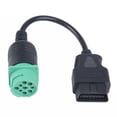 thumbnail image 1 of 9 Pin to 16 Pin Truck Diagnostic Cable OBD2 Cable Diagnostic Scanner Adapter Cable, 1 of 7