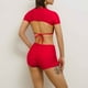 thumbnail image 5 of Trajes de baño tankini para mujer, moda, cómodo bikini de color sólido, traje de baño de color liso para mujer, conjuntos de bikinis, traje de baño de dos piezas para mujer, 5 of 5