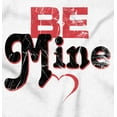 thumbnail image 2 of Be Mine Cute Valentines Day Love Zip Hoodie Sweatshirt Women Brisco Brands S, 2 of 6