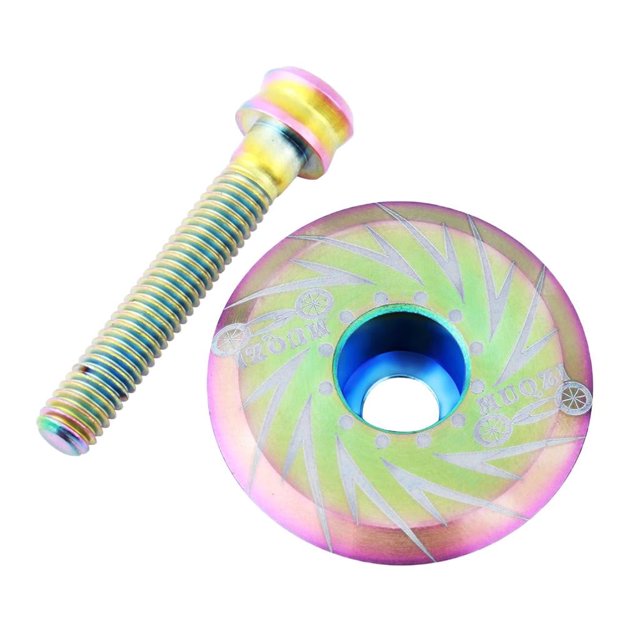 Tapa superior del vástago de auriculares de para cubierta de iris shamjiam Tapa superior de las auriculares de la bicicleta