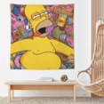 thumbnail image 5 of Simpsons Tapestry Wall Hanging Blanket Soft Tablecloth Wall Hanging Tapestries Home Decor Posters for Home Dormitory, 5 of 8