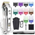 thumbnail image 1 of Hair Clipper y recortadora de barba Hatteker para hombre, IPX7, resistente al agua, 1 of 7
