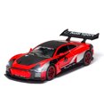 thumbnail image 3 of Amyove Simulation Racing Car Model Ornaments 1:32 Alloy Sports Car With Sound And Light For Kids Collection, 3 of 7