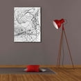 thumbnail image 4 of Epic Graffiti 'Leaf Skeleton BW' by Design Fabrikken, Giclee Canvas Wall Art, 26"x34", 4 of 8