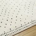 thumbnail image 6 of Mark&Day Area Rugs, 8x10 Monisha Modern Ivory/Black Area Rug, Ivory Black Carpet for Living Room, Bedroom or Kitchen (7'10" x 10'), 6 of 7