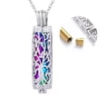 thumbnail image 5 of Memorial Necklace Ashes Container Locket Cremation Neck Jewelry for Ashes/Hair Elegant Locket Necklace for Women Men, 5 of 16