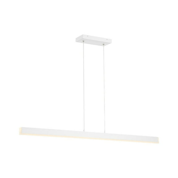 Access Lighting Dual Voltage LED Pendant in Matte White Color