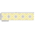 thumbnail image 3 of Ambesonne Modern Boho Fabric by the Yard Upholstery, Colorful Stripes Pastel, 1 Yard, Orange Pastel Yellow Grey, 3 of 5