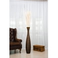 thumbnail image 7 of Leewadee Large Brown Home Decor Floor Vase - Wooden 41 inch Tall Farmhouse Decor Flower Holder For Fake Plant And Pampas Grass, 7 of 7