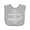 AC-Heather Grey, variant on Inktastic Daughter of the Bride Roses and Leaves Boys or Girls Baby Bib