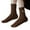 2#Coffee, variant on Australian Velvet Plush Socks, Embroidered Cartoon Thermal Socks, Cozy Maillard Color Scheme Sleep Socks WhiteOne Size