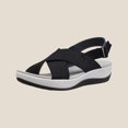 thumbnail image 1 of Zapatillas de verano para mujer, zapatos informales para mujer, sandalias con cuña de plataforma ligera Wmkox8yii nm7380, 1 of 1