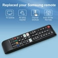 thumbnail image 6 of 【Pack of 2】 New Universal Remote for All Samsung TV Remote, Replacement Compatible for All Samsung Smart TV, LED, LCD, HDTV, 3D, Series TV, 6 of 8