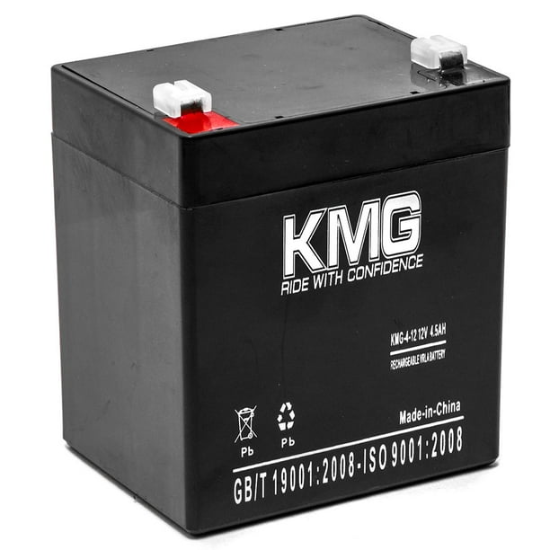 KMG Batterie de Remplacement 12V 4.5Ah Compatible avec ADI 4110 25309 Vista 10SE EDRWWMPump EDS