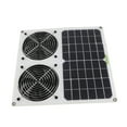 thumbnail image 2 of 100W Solar Exhaust Fan, Waterproof  Durable, Provides Powerful Airflow For Improved Climate Control, 2 of 6