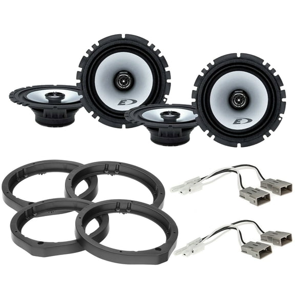 2 Alpine SXE-1726S 6.5" Speaker Speaker Adapter Harness Fit Honda Acura Vehicles