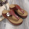 thumbnail image 1 of Woman Flat Slippers-Brown, 1 of 3