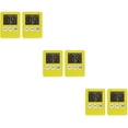 thumbnail image 1 of 6 Pcs Minuterie Réveil Numérique Version Coréenne Simple pour Étudiants, 1 of 6
