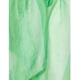 thumbnail image 4 of Stylore 100% Silk Scarf Lightweight Sunscreen Wrap Scarves Stripe Green Long, 4 of 4