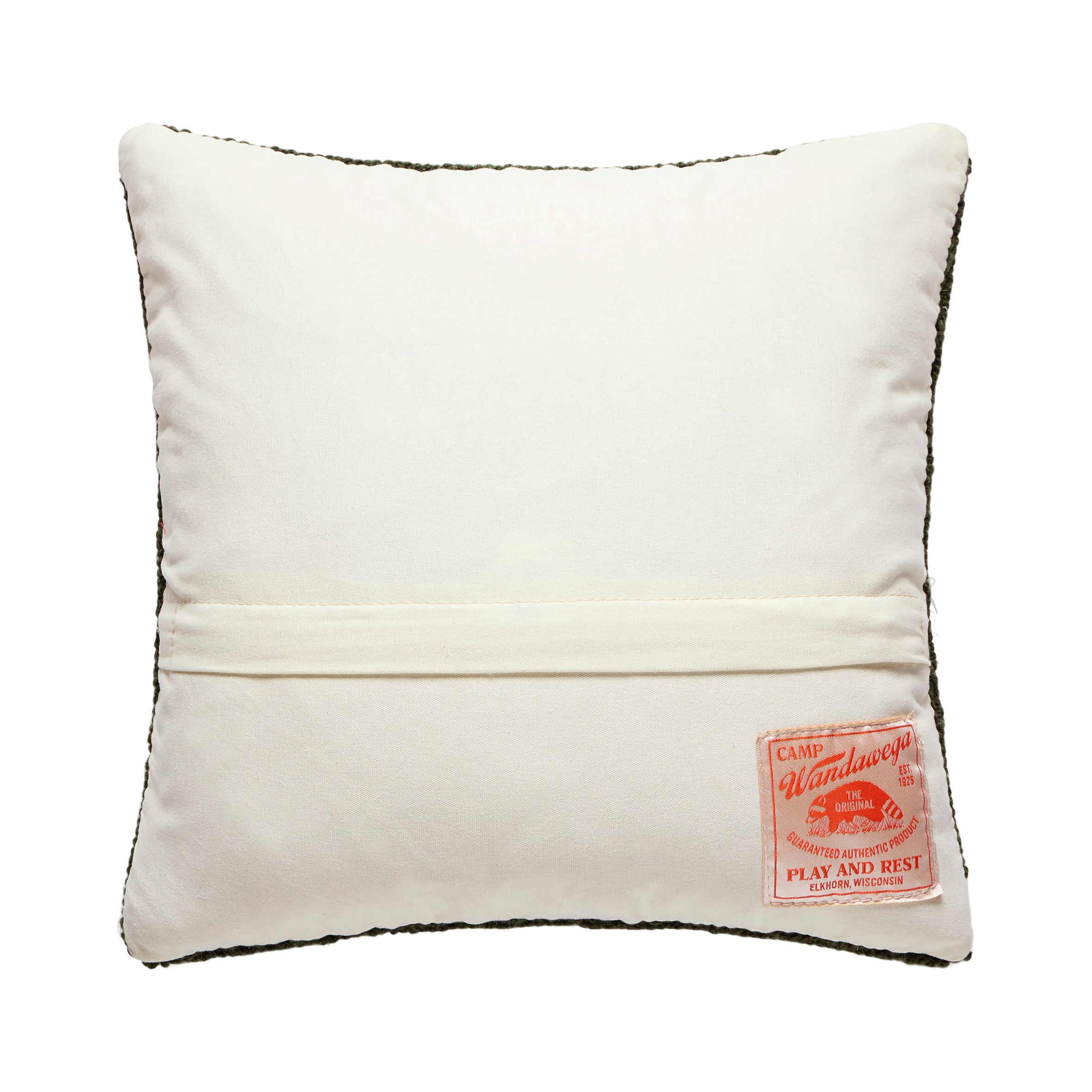 Camp Wandawega Wood Duck Hook Throw Pillow, 14" Square