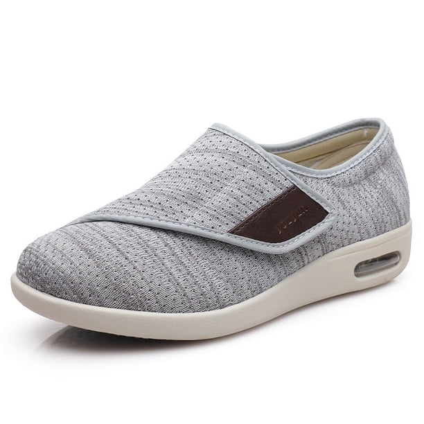 Zapatos de ortopedia para pies anchos, calzado blando y cómodo para diabéticos, zapatos informales para caminar, ajuste de eversión del pulgar, novedad de 2023
