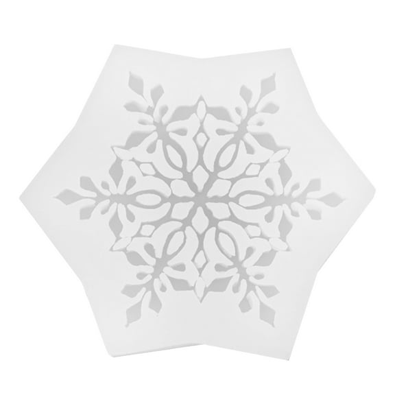 Necvior Snowflake Silicone Mold Heart Shaped Mold Cake Candy Mold Mold Silicone Mold Epoxy Resin Casting Mol