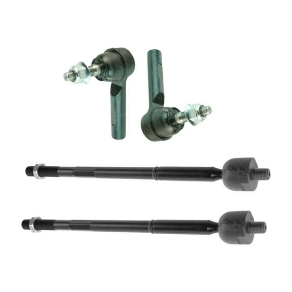 4 Pc New Tie Rod Ends Outer & Inner Front Steering Kit Fits select: 2011-2014 DODGE CHARGER, 2014 CHRYSLER 300C