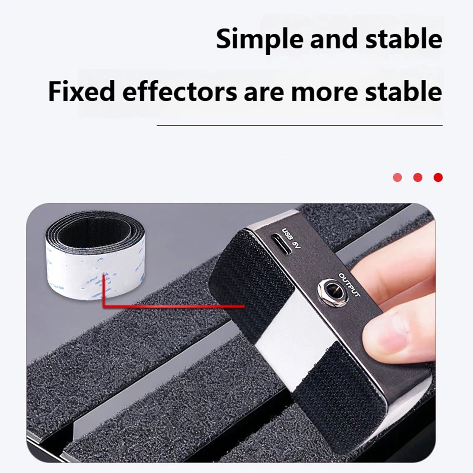 Portable Size Digital Guitar Pedal Tuner Replacement Chromatic Guitar Tuner Pedal Effect Real Bypass Design Enduring