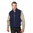 thumbnail image 1 of Tri-Mountain Lodestar 4400 Cotton Canvas Vest, 5X-Large Tall, Navy/Navy/Black, 1 of 2