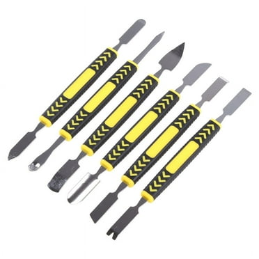 Metal for Crowbar 6-Piece Set Pry Bar Tool Dual Ends Metal Spudger Set Home Appl