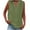 Green, variant on Women Tank Tops Zeophrasy Women's Solid Color V-Neck Button Sleeveless Pocket Pullover Fashionable Tank Top Great Gift for Less Hot Pink L