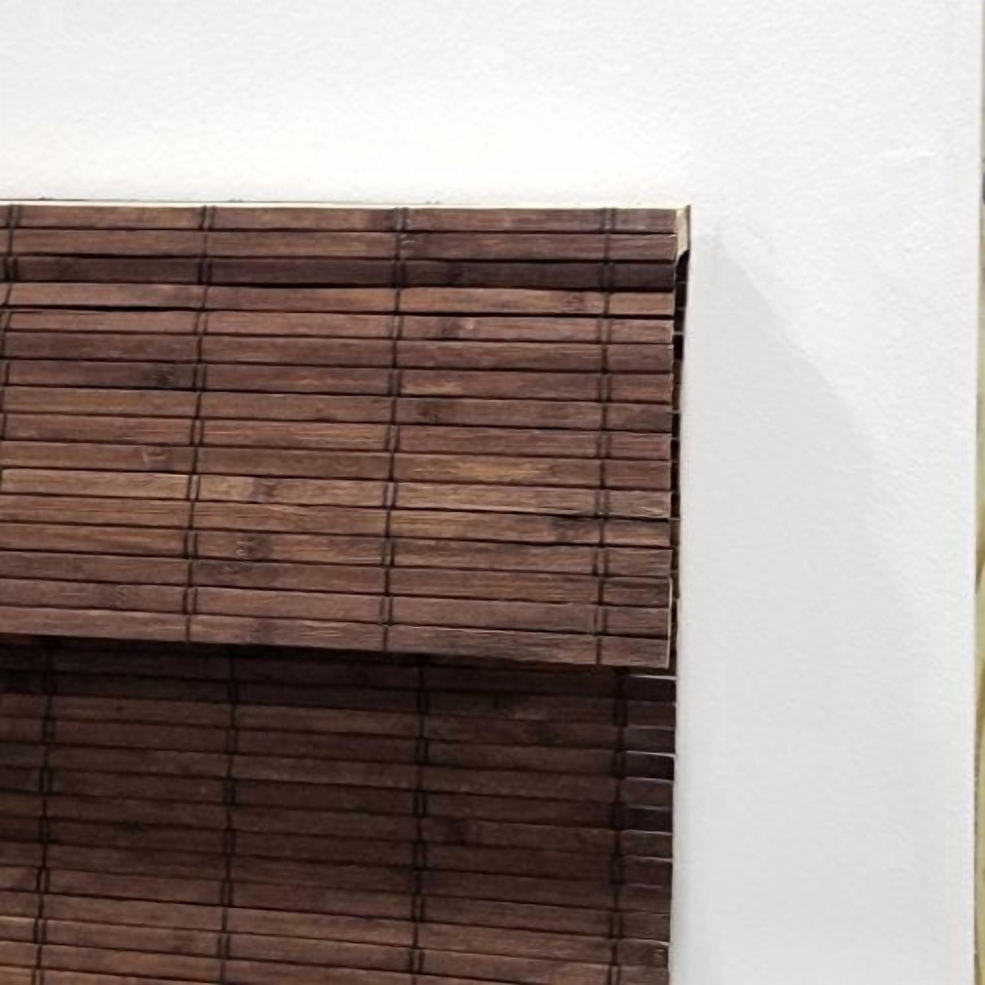 Radiance Cordless Blinds Shades, Bamboo Blinds for Semi-Private Light Control, Cocoa, 46” x 64”