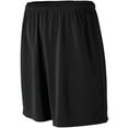 thumbnail image 2 of Augusta Sportswear Wicking Mesh Athletic Shorts - Black, M, 2 of 2
