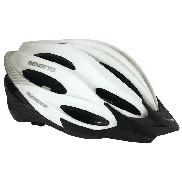 Casco Bicicleta Mtb HW-1 Tourmalet Blanco Talla M Benotto