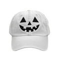 thumbnail image 1 of Unisex Autumn Halloween Pumpkin Face Baseball Hat,Jack-o lantern Pumpkin M8, 1 of 7