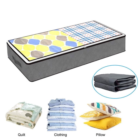 Blanket Bags Clothing Storage Organizer, Under Bed Clothes Organizer Coat Storage, Storage for Bedroom Zippered Storage Bags, Storage for Comforters Home Organization(1pc)