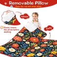 thumbnail image 3 of Pioneer Flower Floral Print Pattern Toddler Nap Mats for Kids Preschool,Sleeping Mat Bag or Kids,Toddler Sleeping Bag,Toddler Nap Mat or Daycare, 3 of 6